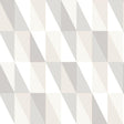 York Inez Neutral Geometric Wallpaper