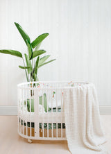 York Elio White Wood Wallpaper