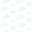 York Irie Blue Clouds Wallpaper