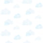 York Irie Blue Clouds Wallpaper