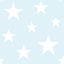 York Amira Sky Blue Stars Wallpaper