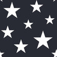 York Amira Navy Stars Wallpaper
