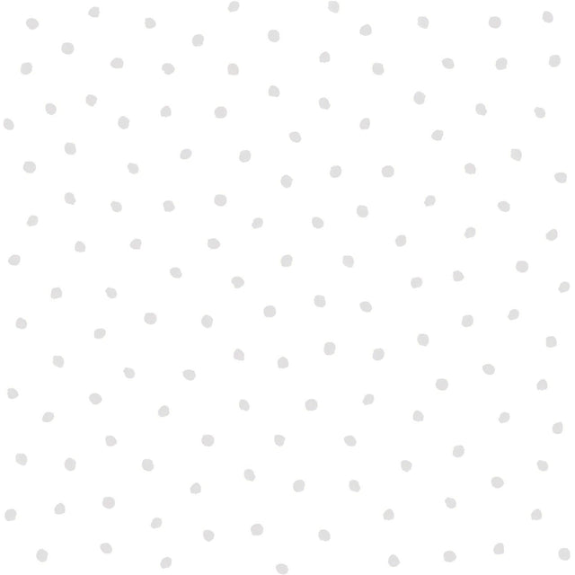 York Pixie Grey Dots Wallpaper