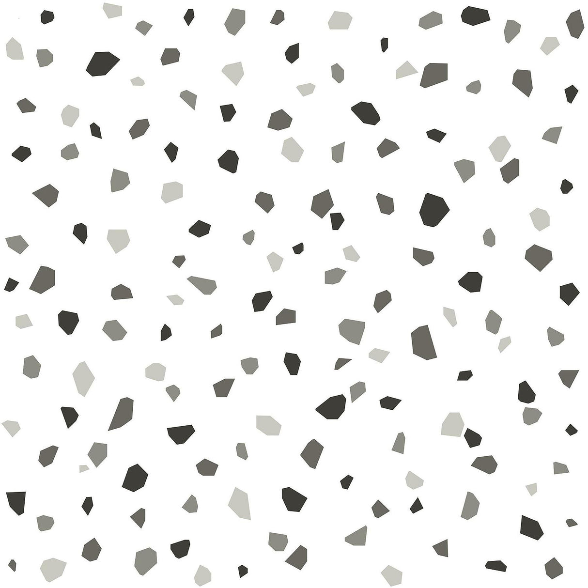 York Ona Charcoal Terrazzo Wallpaper