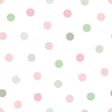 York Jubilee Pink Dots Wallpaper