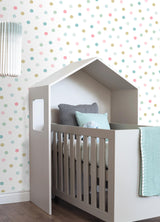 York Jubilee Multicolor Dots Wallpaper
