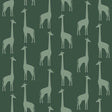York Vivi Teal Giraffe Wallpaper