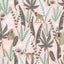 York Kiki Pink Monkeys Wallpaper