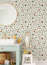 York Marilee Multicolor Circles Wallpaper