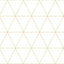 York Leda Metallic Geometric Wallpaper