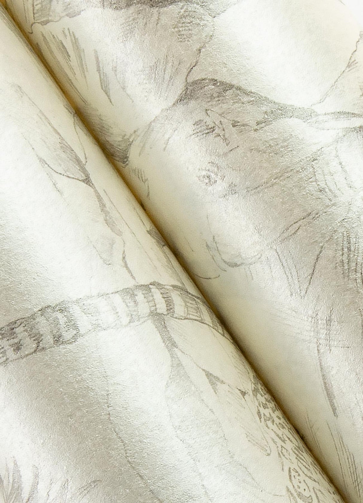 York Boheme Platinum Animals Wallpaper