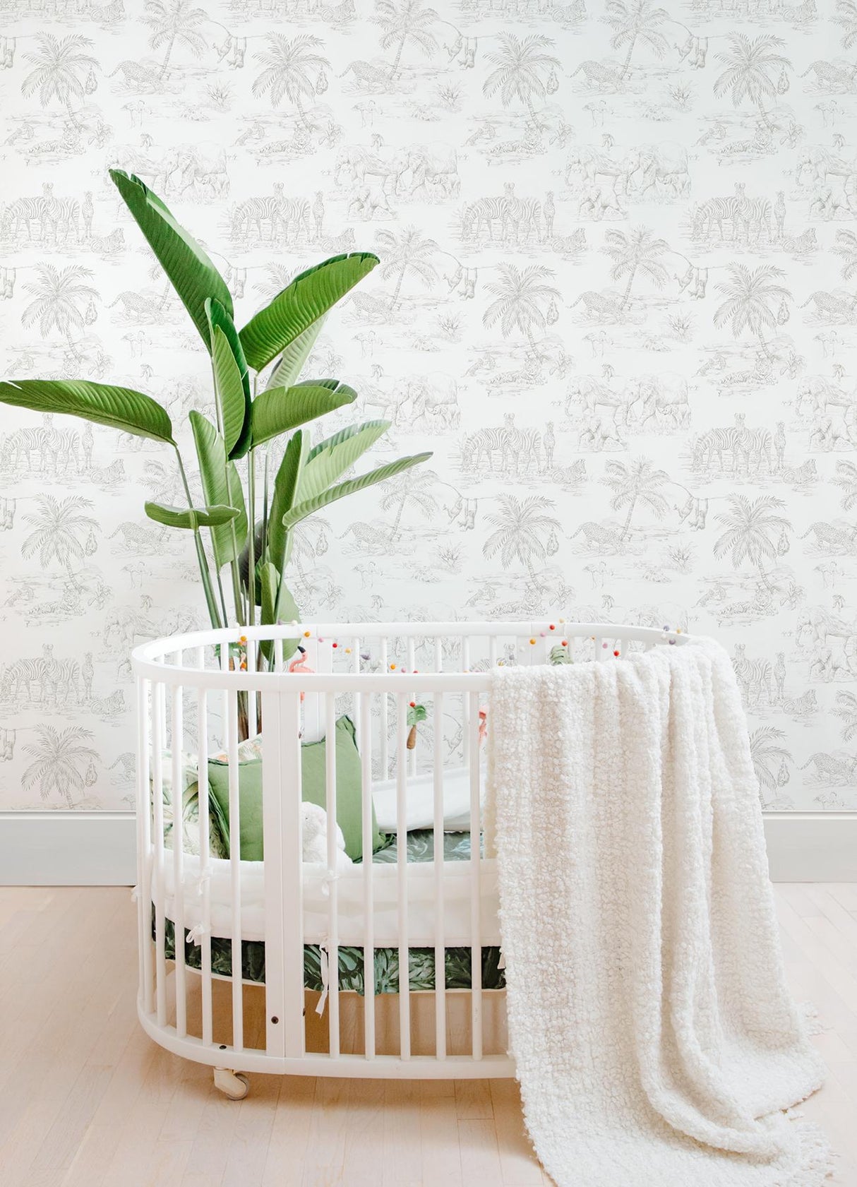 York Boheme Platinum Animals Wallpaper