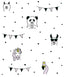 York Orlow Pink Llama Wallpaper