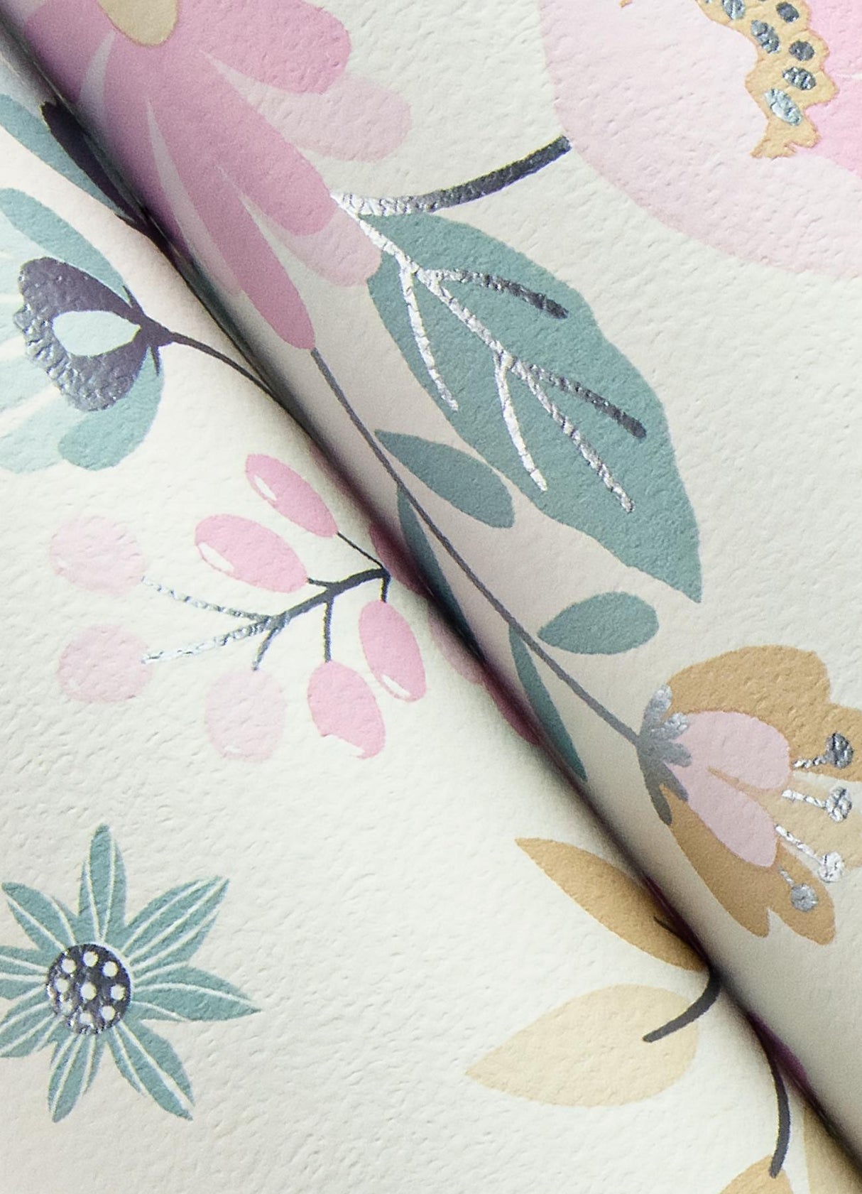 York Zev Pink Butterfly Wallpaper
