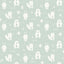 York Bitsy Mint Woodland Wallpaper