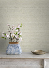 York Balantine Bone Weave Wallpaper