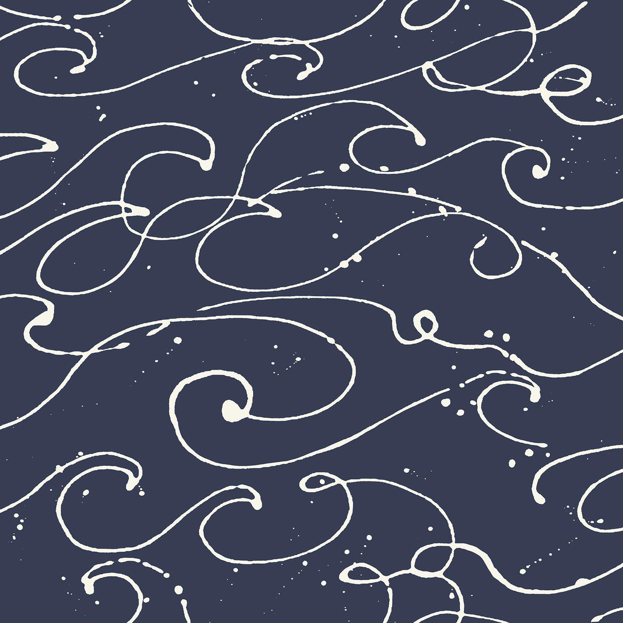 York Kuroshio Navy Ocean Wave Wallpaper