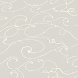 York Kuroshio Taupe Ocean Wave Wallpaper