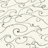 York Kuroshio Charcoal Ocean Wave Wallpaper