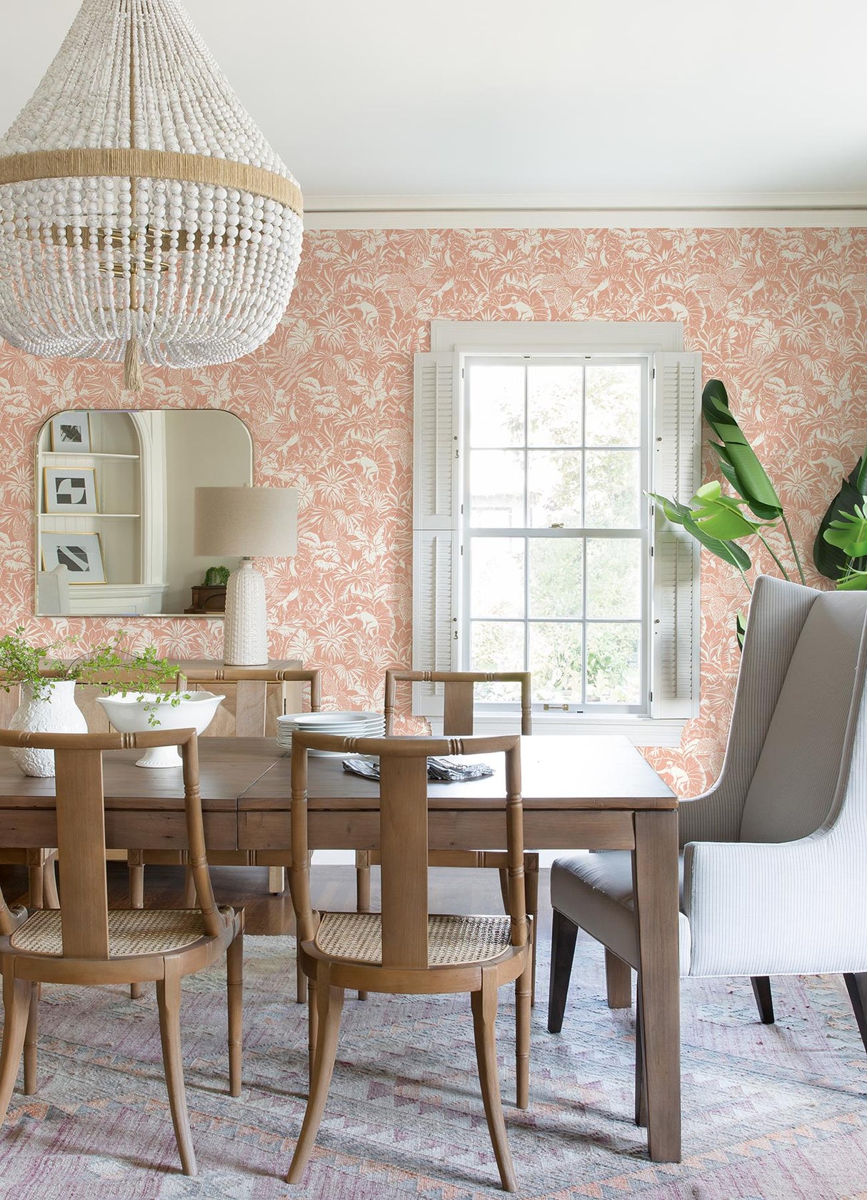 York Corcovado Coral Jungle Jamboree Wallpaper