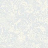 York Corcovado Light Blue Jungle Jamboree Wallpaper