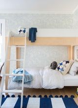 York Corcovado Light Blue Jungle Jamboree Wallpaper