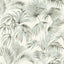 York Manaus Aqua Palm Frond Wallpaper