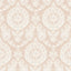 York Helm Damask Blush Floral Medallion Wallpaper