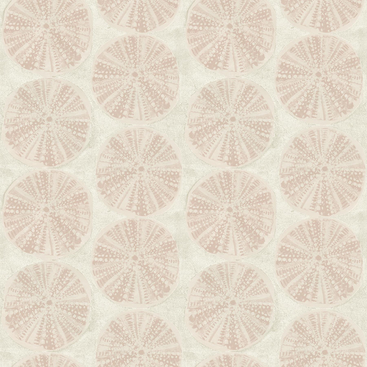 York Sea Biscuit Peach Sand Dollar Wallpaper