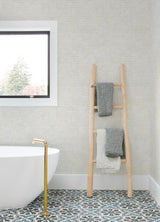 York Wellen Cream Abstract Rope Wallpaper