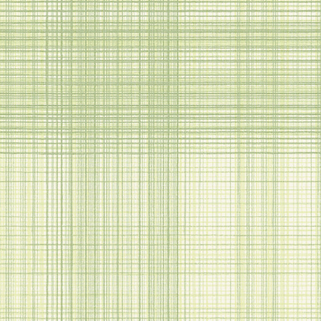 York Madras Green Plaid Wallpaper