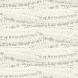 York Rannell Grey Abstract Scallop Wallpaper