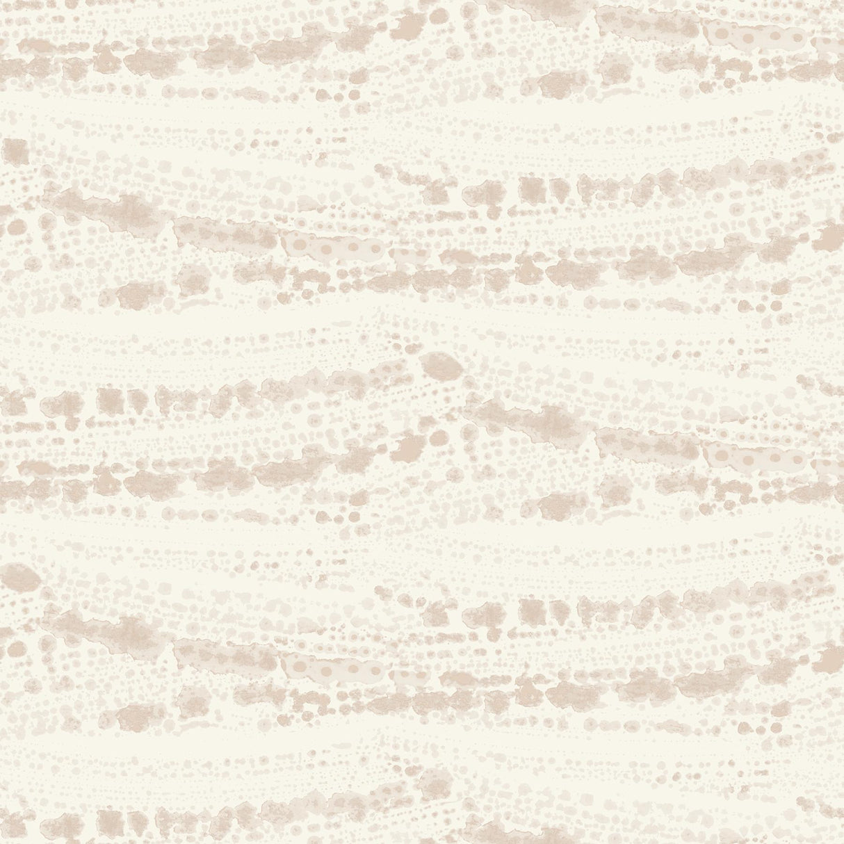 York Rannell Peach Abstract Scallop Wallpaper