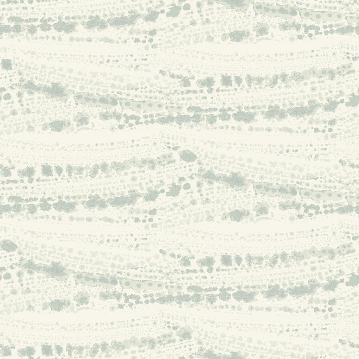 York Rannell Aqua Abstract Scallop Wallpaper