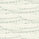 York Rannell Aqua Abstract Scallop Wallpaper