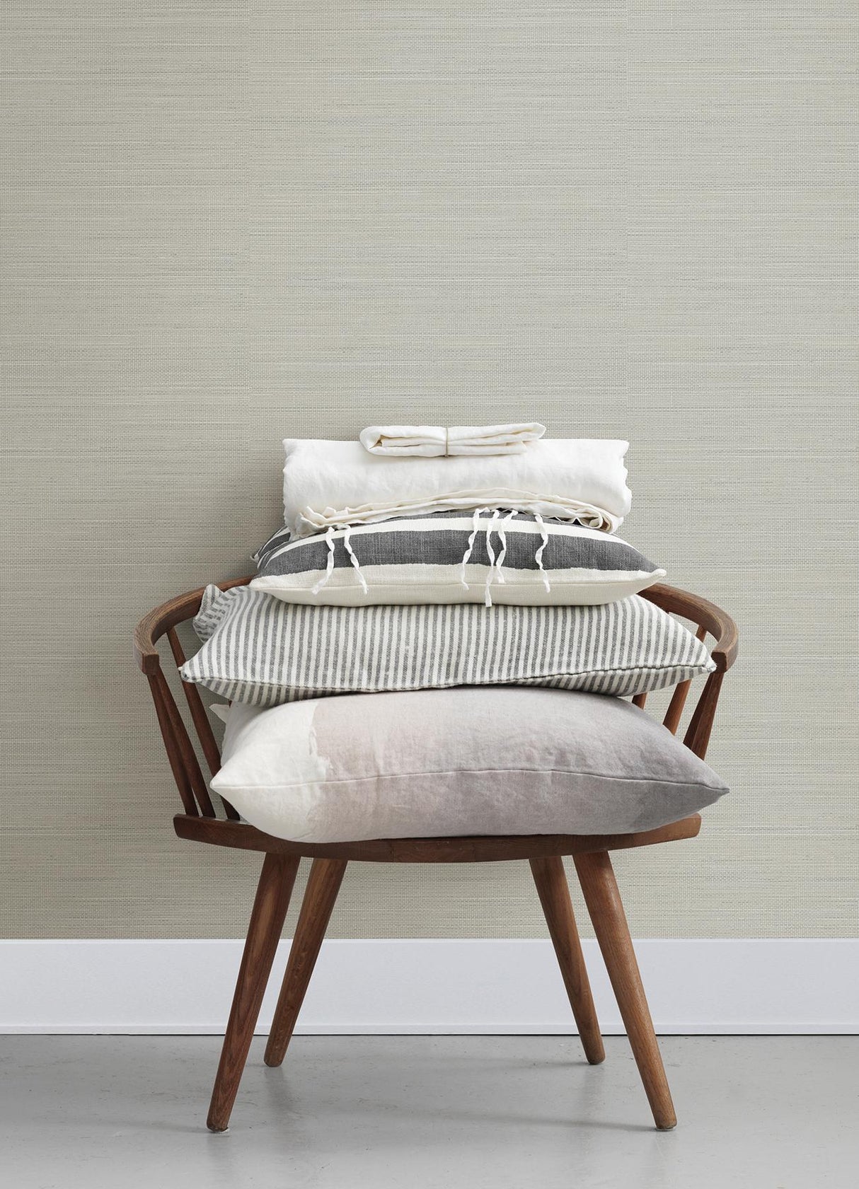 York Spinnaker Grey Netting Wallpaper