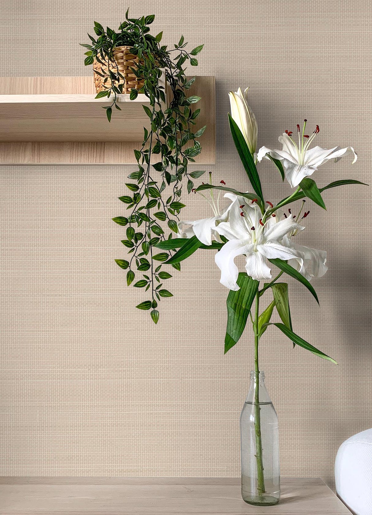 York Spinnaker Neutral Netting Wallpaper