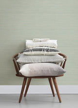 York Spinnaker Aqua Netting Wallpaper