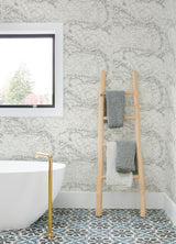 York Charts Black Nautical Chart Wallpaper