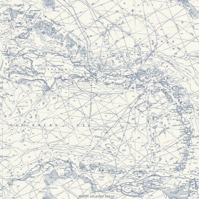York Charts Navy Nautical Chart Wallpaper