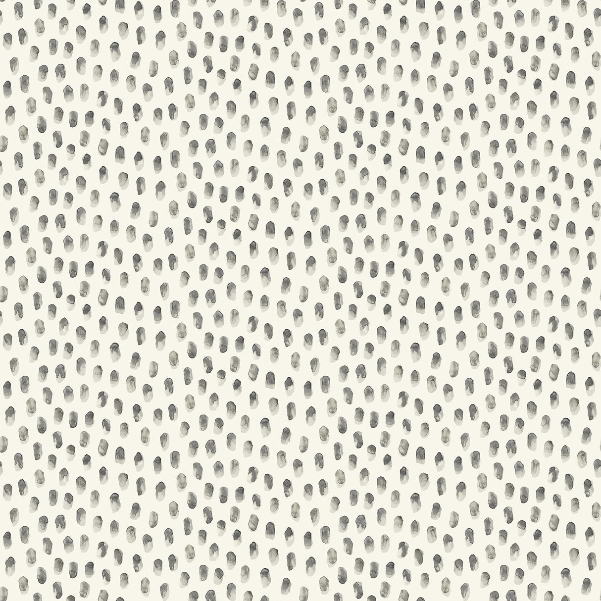 York Sand Drips Dark Grey Painted Dots Wallpaper