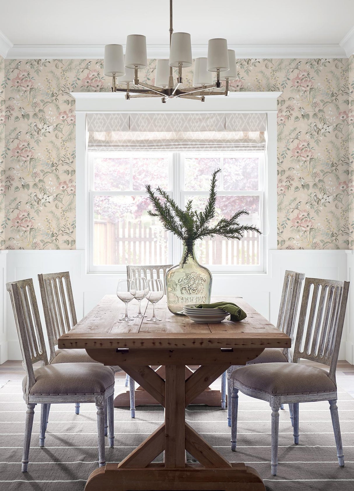York Frederique Blush Bloom Wallpaper