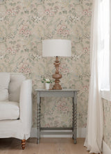 York Frederique Blush Bloom Wallpaper