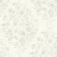 York Isidore Aqua Scroll Wallpaper
