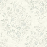 York Isidore Aqua Scroll Wallpaper