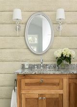York Morgan Wheat Distressed Wood Wallpaper