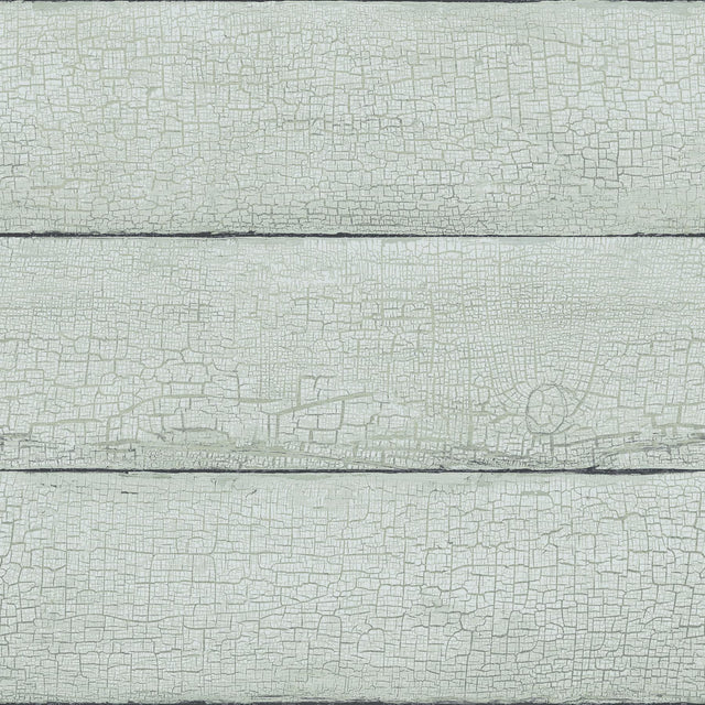 York Morgan Seafoam Distressed Wood Wallpaper