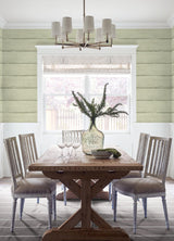York Morgan Mint Distressed Wood Wallpaper