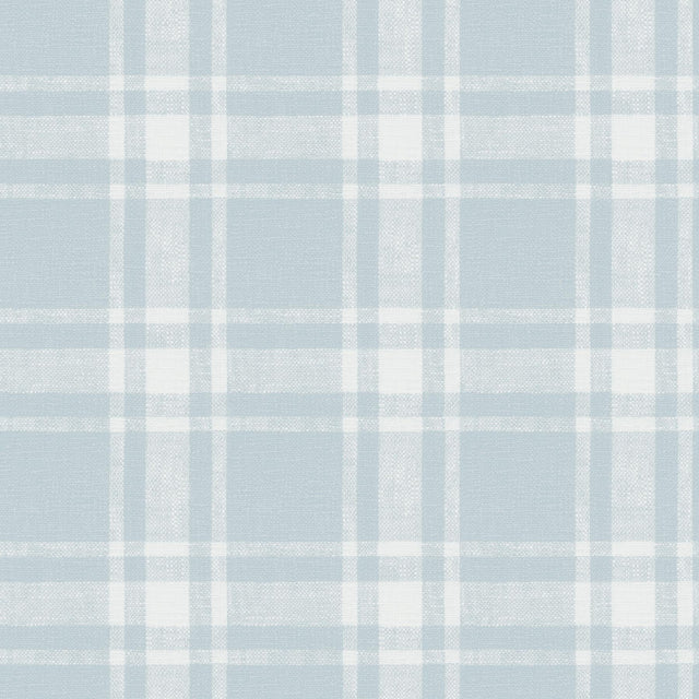 York Antoine Sky Blue Flannel Wallpaper