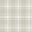 York Antoine Taupe Flannel Wallpaper
